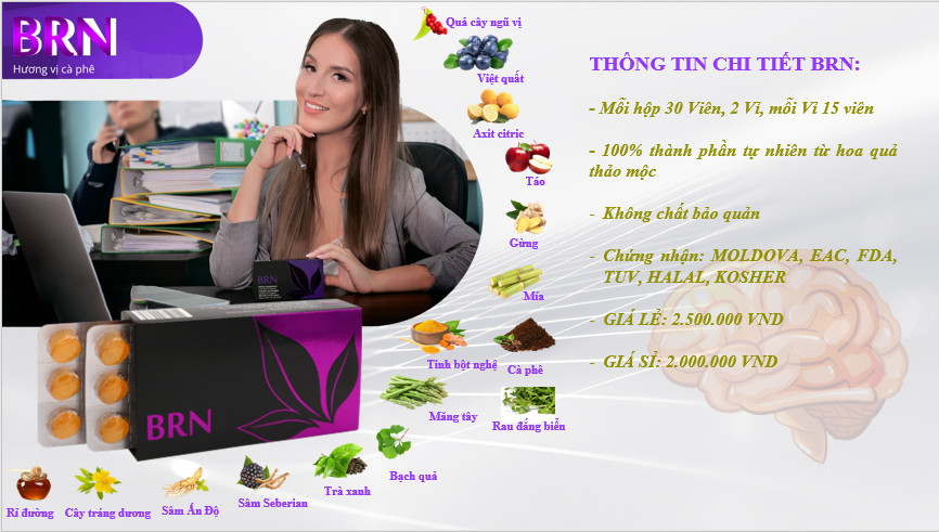 SẢN PHẨM HỖ TRỢ TRÍ NÃO