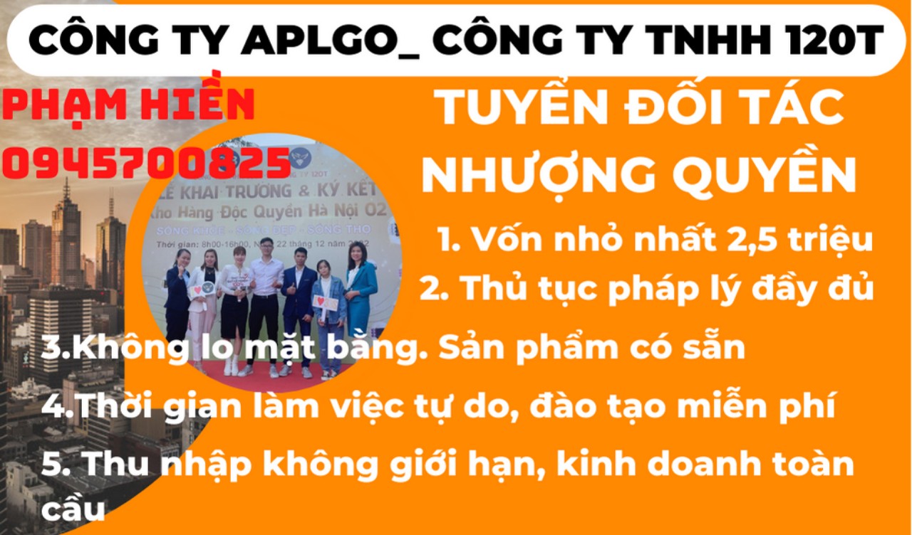 TUYỂN ĐỐI TÁC NHƯỢNG QUYỀN